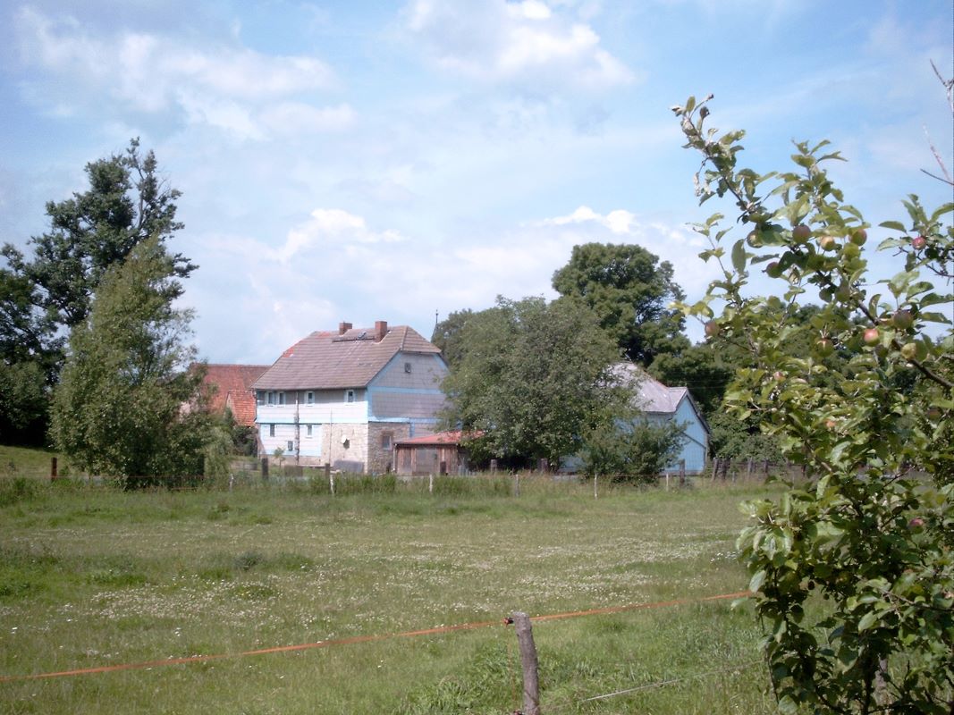 Dedeleben altes Mühlengebäude in der Hüttenstraße